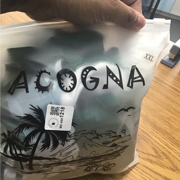 Acogna 2XL plus size green Tankini swimsuit NWT - Picture 2 of 11